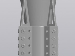 Geometric Vase Penholder 3D-printmodel