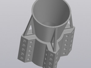 Geometric Vase Penholder 3D-printmodel