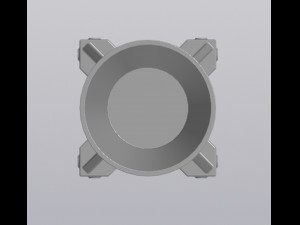 Geometric Vase Penholder 3D-printmodel