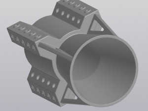 Geometric Vase Penholder 3D-printmodel