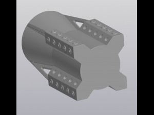 Geometric Vase Penholder 3D-printmodel