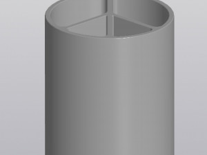 Peace Penholder Vase Modelo de Impressão 3D