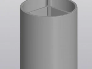 Peace Penholder Vase 3D Print Model