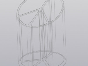 Peace Penholder Vase Modelo de Impressão 3D
