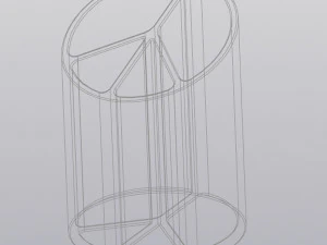 Peace Penholder Vase 3D Print Model