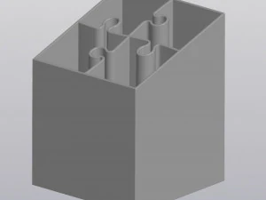 Puzzle penholder 3D Print Model