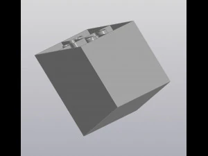 Puzzle penholder 3D Print Model