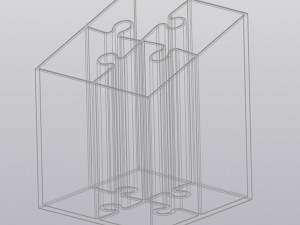 Puzzle penholder 3D 打印模型
