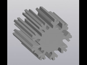 Penholder Vase Snowflake 3D Принт Модель