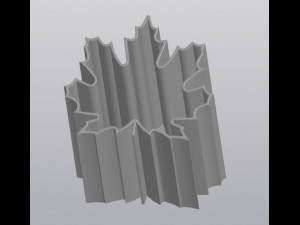 Maple leaf Penholder Holder for small things 3D Принт Модель