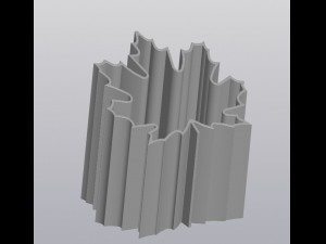 Maple leaf Penholder Holder for small things 3D Print Model