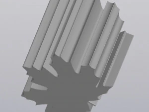 Maple leaf Penholder Holder for small things 3D Print Model