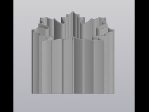 Maple leaf Penholder Holder for small things 3D Print Model