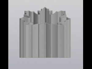 Maple leaf Penholder Holder for small things 3D Print Model