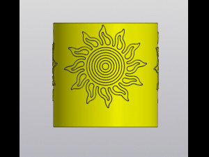 Sunny planter Model do druku 3D
