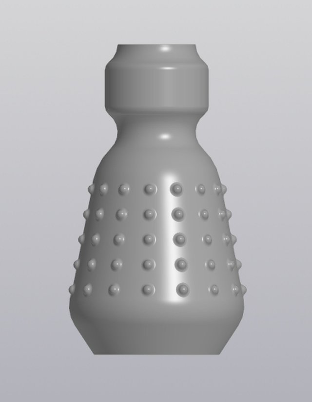 Beads vase 3D प्रिंट मॉडल .c4d .max .obj .3ds .fbx .stl .blend 