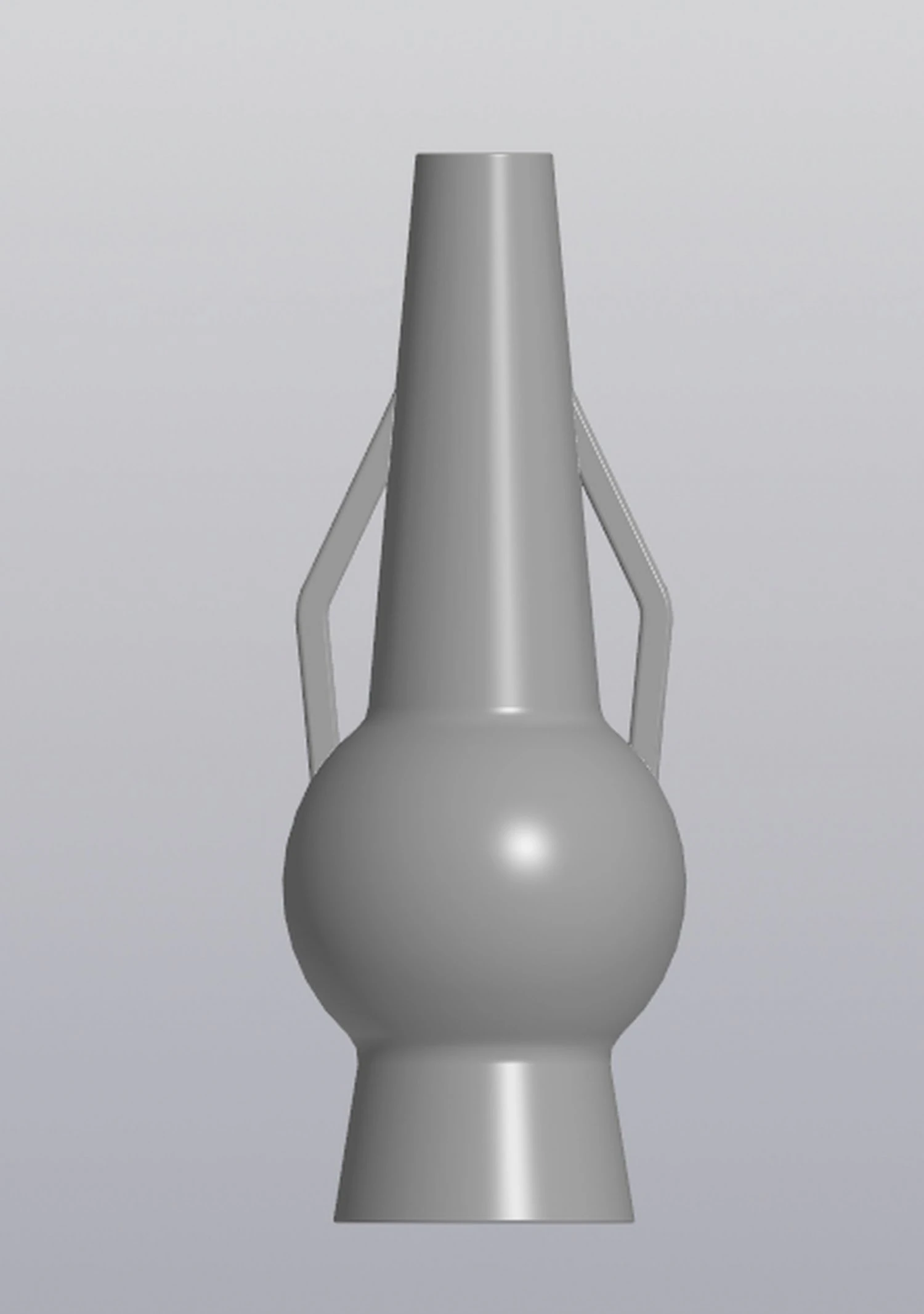 Vintage style vase 3D Print Model .c4d .max .obj .3ds .fbx .stl .blend 