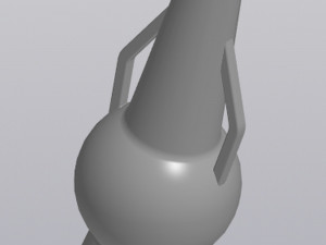 Vintage style vase Modèles 3D en vedette