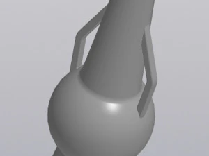 Vintage style vase 3D Print Model