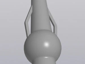 Vintage style vase 3D Print Model