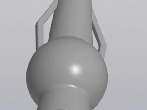 Vintage style vase 3D Print Model
