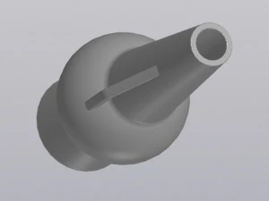 Vintage style vase 3D Print Model