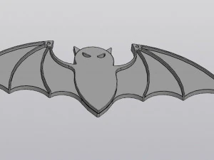 Bat Hanging Halloween decoration 3D Print Model
