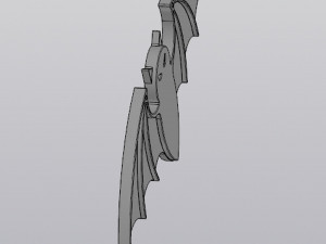 Bat Hanging Halloween decoration 3D 프린트 모델