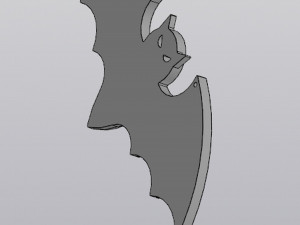 Bat Hanging Halloween decoration 3D 프린트 모델