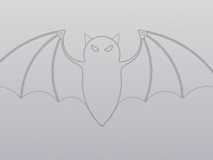 Bat Hanging Halloween decoration 3D 프린트 모델