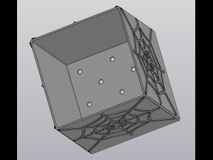 Spider web planter Modèles 3D en vedette