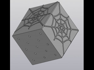 Spider web planter Modèles 3D en vedette