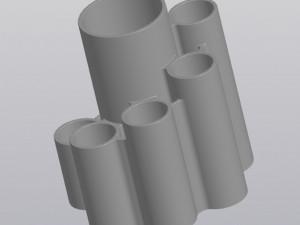 Pipes organizer 3D 打印模型