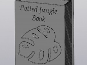 Penholder Vase Potted jungle book Modelo de impresión 3D