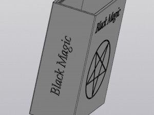 Vase Penholder Black Magic book 3D-printmodel