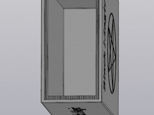 Vase Penholder Black Magic book 3D-printmodel