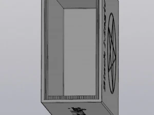 Vase Penholder Black Magic book 3D Print Model
