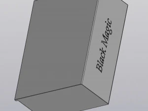 Vase Penholder Black Magic book 3D Print Model