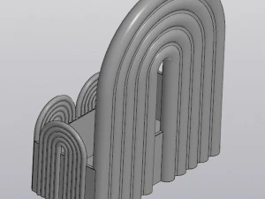 Rainbow Holder for small things 3D Print Model