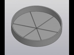Pentagram planter 3D-printmodel