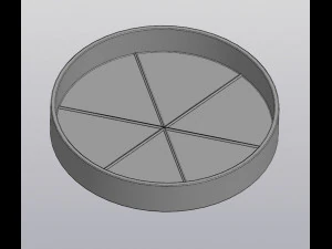 पेंटाग्राम प्लांटर 3D प्रिंट मॉडल