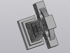 Celtic cross Planter Decoration 3D प्रिंट मॉडल