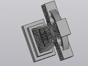 Celtic cross Planter Decoration 3D Print Model