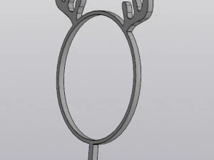Trellis Deer Planter Decoration 3D Print Model