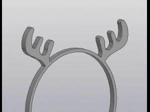 Trellis Deer Planter Decoration 3D Print Model