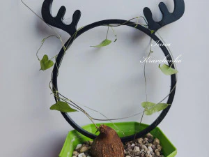 トレリス鹿プランター装飾 3Dプリントモデル