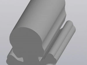 Skull and Bones Penholder 3D Print Model
