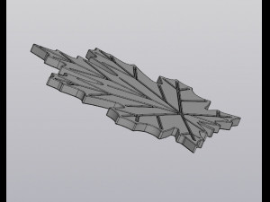 Cup coaster Maple leaf Modèles 3D en vedette
