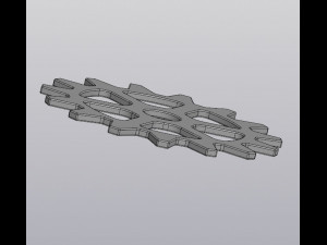 Cup coaster Gear 3D printmodel