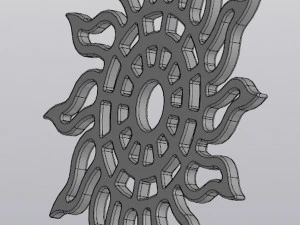 Base para copos Sol Modelo de Impressão 3D